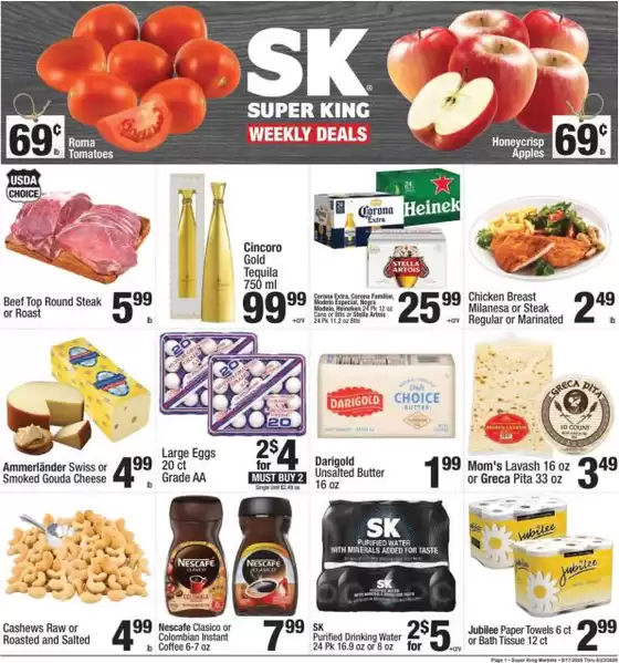 Super King Markets catalogue | Discover attractive offers | 2026-08-17T00:00:00.000Z - 2026-08-23T00:00:00.000Z