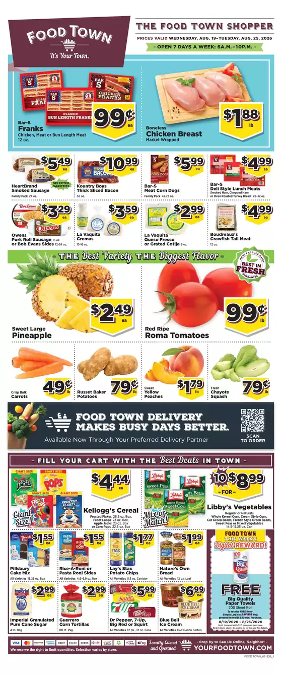 Food Town catalogue | FoodTownAdCircular | 2026-08-19T00:00:00.000Z - 2026-09-02T00:00:00.000Z