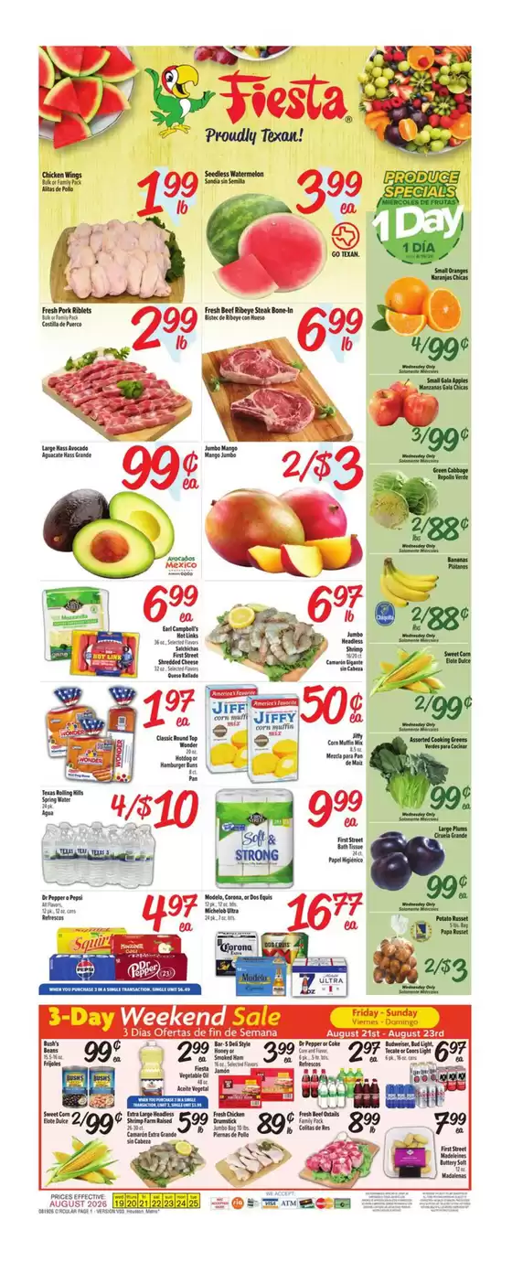 Fiesta Mart catalogue | Save now with our deals | 2026-08-19T00:00:00.000Z - 2026-08-25T00:00:00.000Z