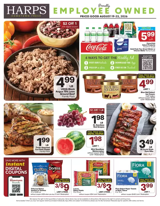 Harp's Market catalogue | Top deals and discounts | 2026-08-19T00:00:00.000Z - 2026-08-25T00:00:00.000Z