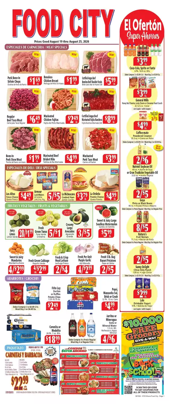 El Ahorro catalogue | Our best deals for you | 2026-08-19T00:00:00.000Z - 2026-08-25T00:00:00.000Z