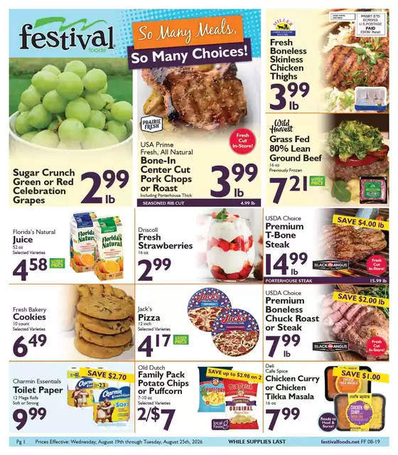 Festival Foods catalogue | Festival Foods weekly ad | 2026-08-19T00:00:00.000Z - 2026-08-25T00:00:00.000Z