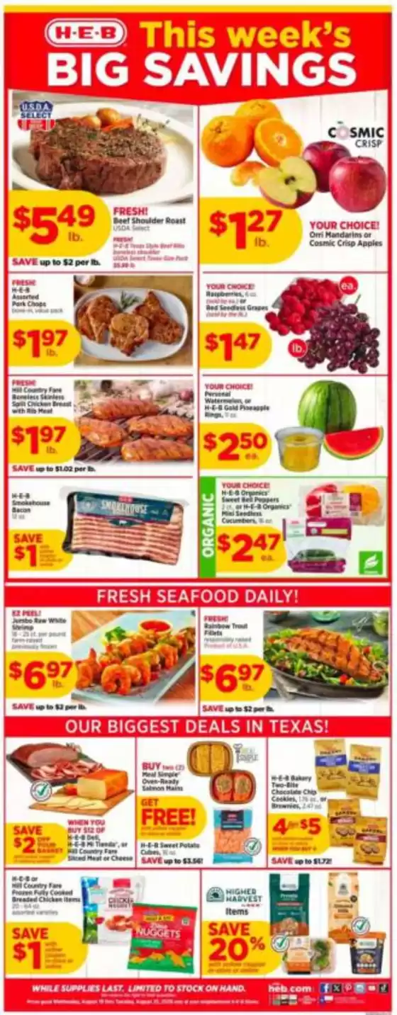 H-E-B catalogue | Weekly Ads H-E-B | 2026-08-19T00:00:00.000Z - 2026-08-25T00:00:00.000Z