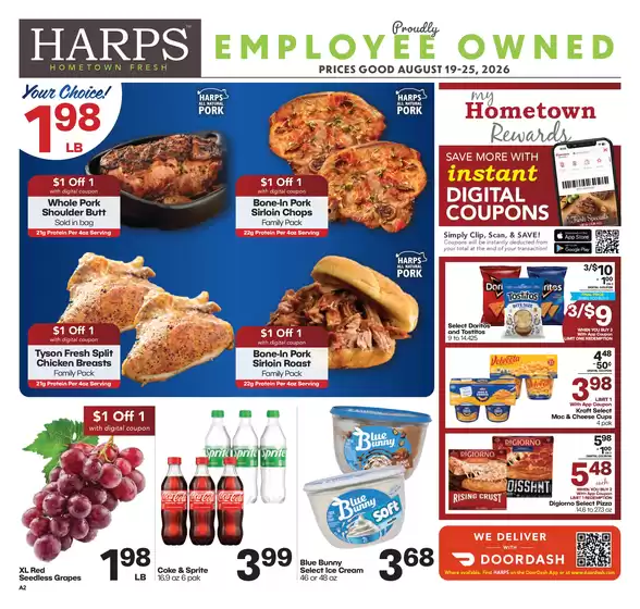 Harp's Market catalogue | Top deals for all customers | 2026-08-19T00:00:00.000Z - 2026-08-25T00:00:00.000Z