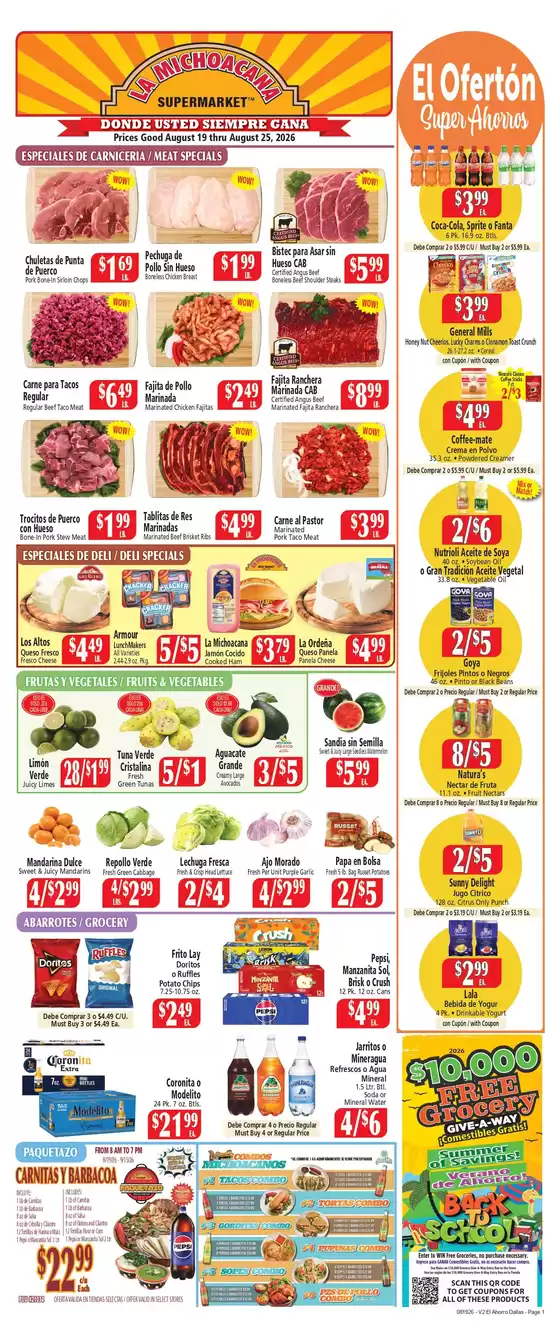 El Ahorro catalogue | Our best offers for you | 2026-08-19T00:00:00.000Z - 2026-08-25T00:00:00.000Z