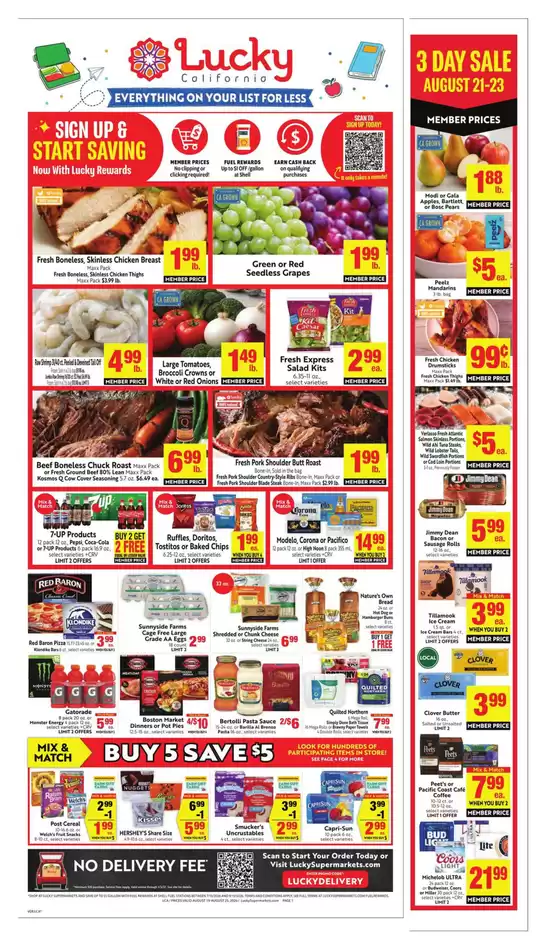 Lucky Supermarkets catalogue in New York | Weekly | 2026-08-19T00:00:00.000Z - 2026-08-25T00:00:00.000Z