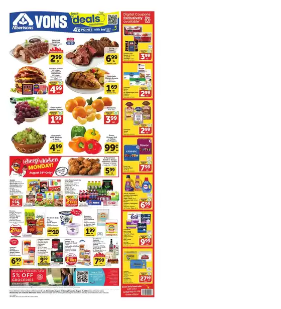 Vons catalogue in Santa Maria CA | Weekly Ad - SoCal | 2026-08-19T00:00:00.000Z - 2026-08-25T00:00:00.000Z