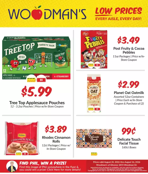 Woodman's catalogue | Woodman's weekly ad | 2026-08-20T00:00:00.000Z - 2026-08-26T00:00:00.000Z