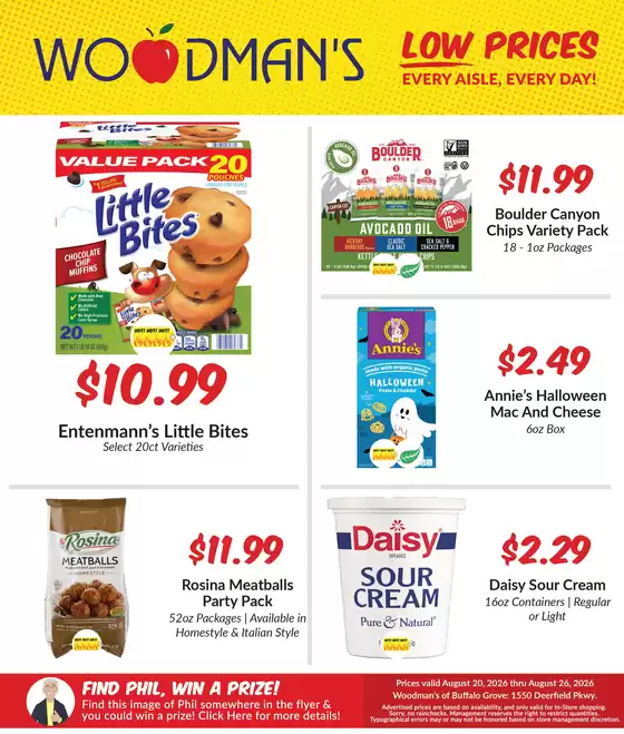 Woodman's catalogue in Skokie IL | Attractive special offers for everyone | 2026-08-20T00:00:00.000Z - 2026-08-26T00:00:00.000Z
