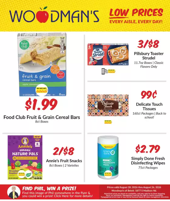 Woodman's catalogue | New offers to discover | 2026-08-20T00:00:00.000Z - 2026-08-26T00:00:00.000Z