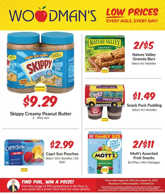 Woodman's catalogue in Franklin Park IL | Our best bargains | 2026-08-20T00:00:00.000Z - 2026-08-26T00:00:00.000Z
