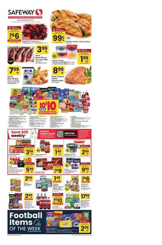 Safeway catalogue in Washington-DC | Top offers for smart savers | 2026-08-21T00:00:00.000Z - 2026-08-27T00:00:00.000Z