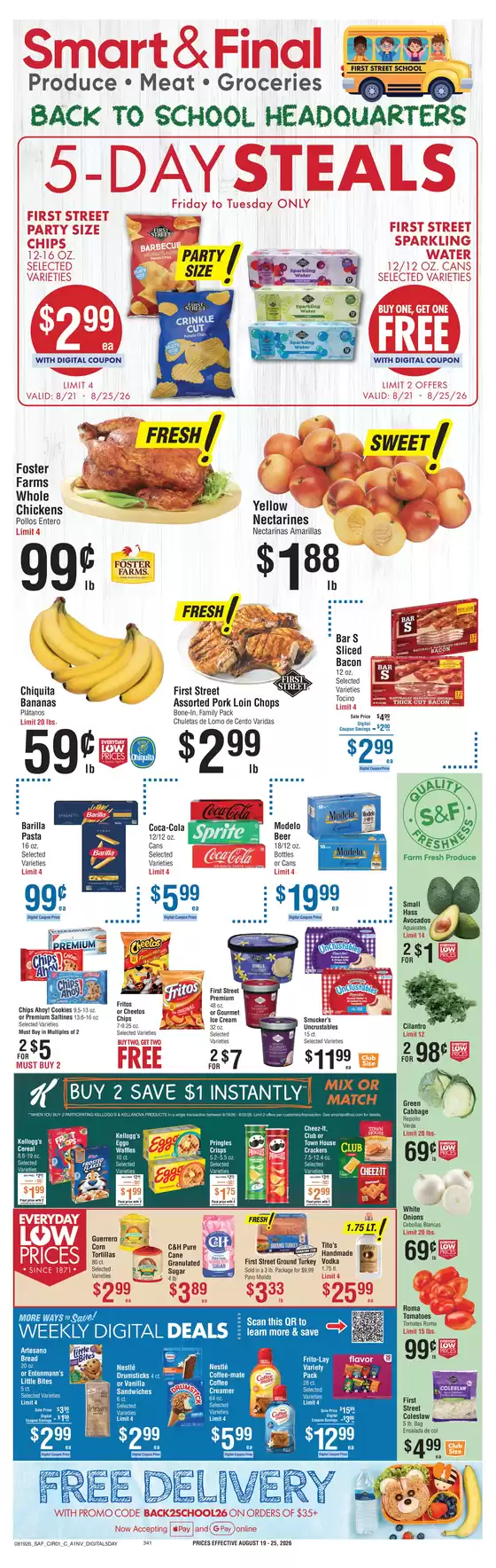 Smart & Final catalogue | Weekly Ad Savings (08/19/2026 - 08/25/2026) | 2026-08-21T00:00:00.000Z - 2026-08-25T00:00:00.000Z