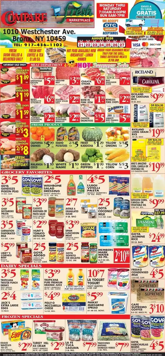 Compare Foods catalogue | Discover attractive offers | 2026-08-21T00:00:00.000Z - 2026-08-27T00:00:00.000Z