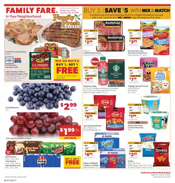 Family Fare catalogue | Top deals and discounts | 2026-08-21T00:00:00.000Z - 2026-08-22T00:00:00.000Z