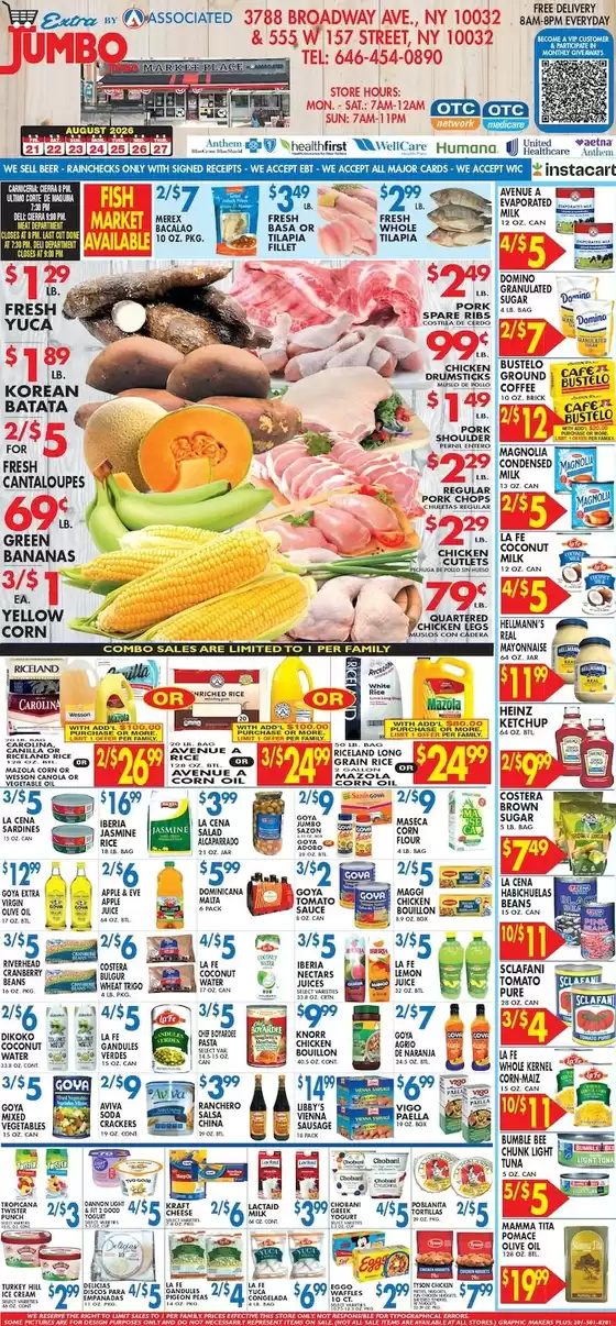 Associated catalogue | Discounts and promotions | 2026-08-21T00:00:00.000Z - 2026-08-27T00:00:00.000Z