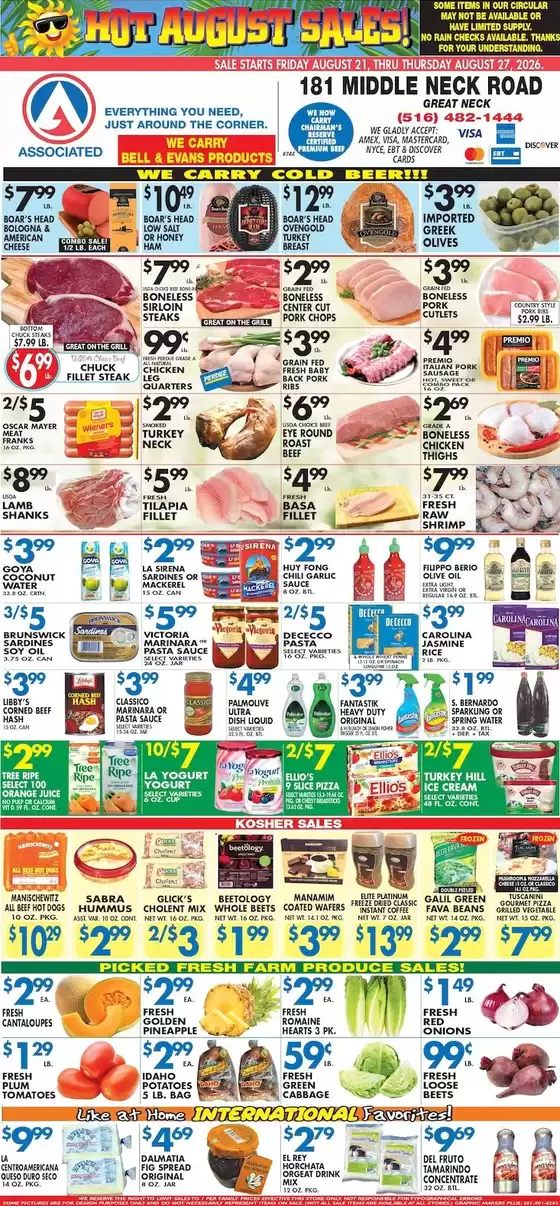 Associated catalogue | Top deals and discounts | 2026-08-21T00:00:00.000Z - 2026-08-27T00:00:00.000Z