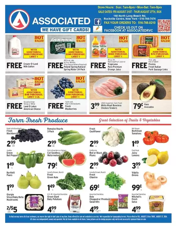 Associated catalogue | Current deals and offers | 2026-08-21T00:00:00.000Z - 2026-08-27T00:00:00.000Z