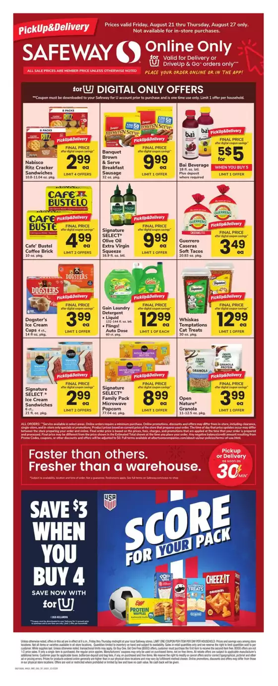 Safeway catalogue in Clarksville MD | Safeway - Eastern - SP | 2026-08-21T00:00:00.000Z - 2026-08-27T00:00:00.000Z
