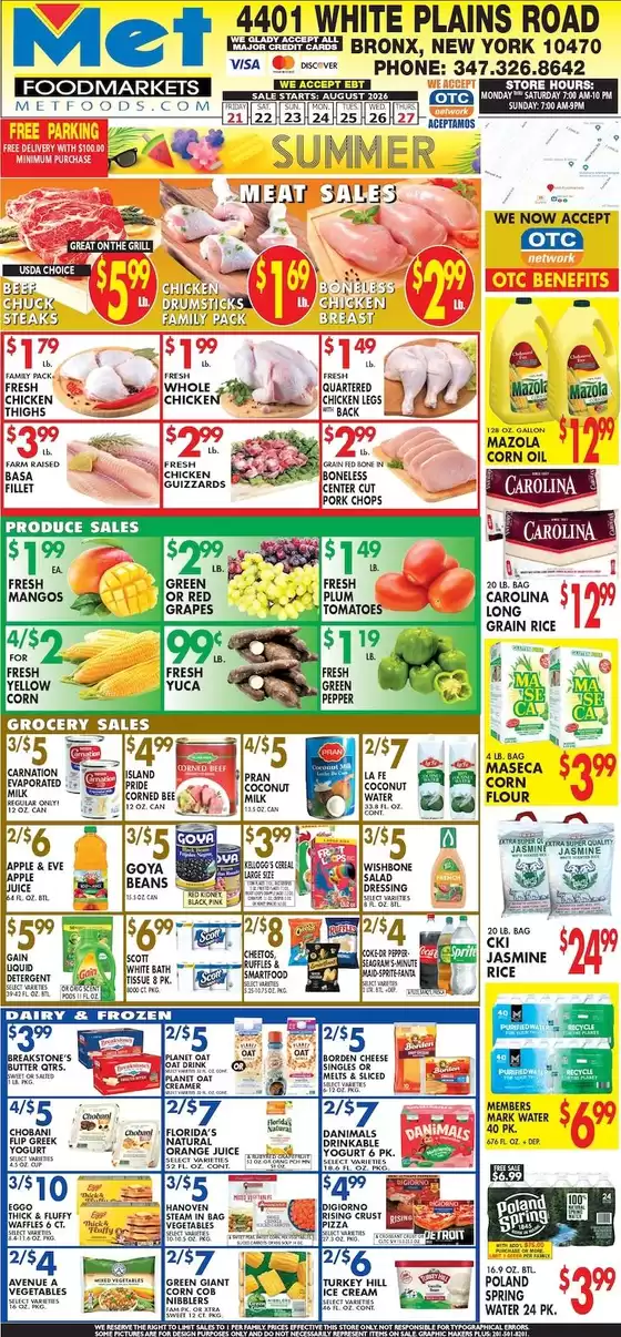 Met Foodmarkets catalogue | Great discounts on selected products | 2026-08-21T00:00:00.000Z - 2026-08-27T00:00:00.000Z