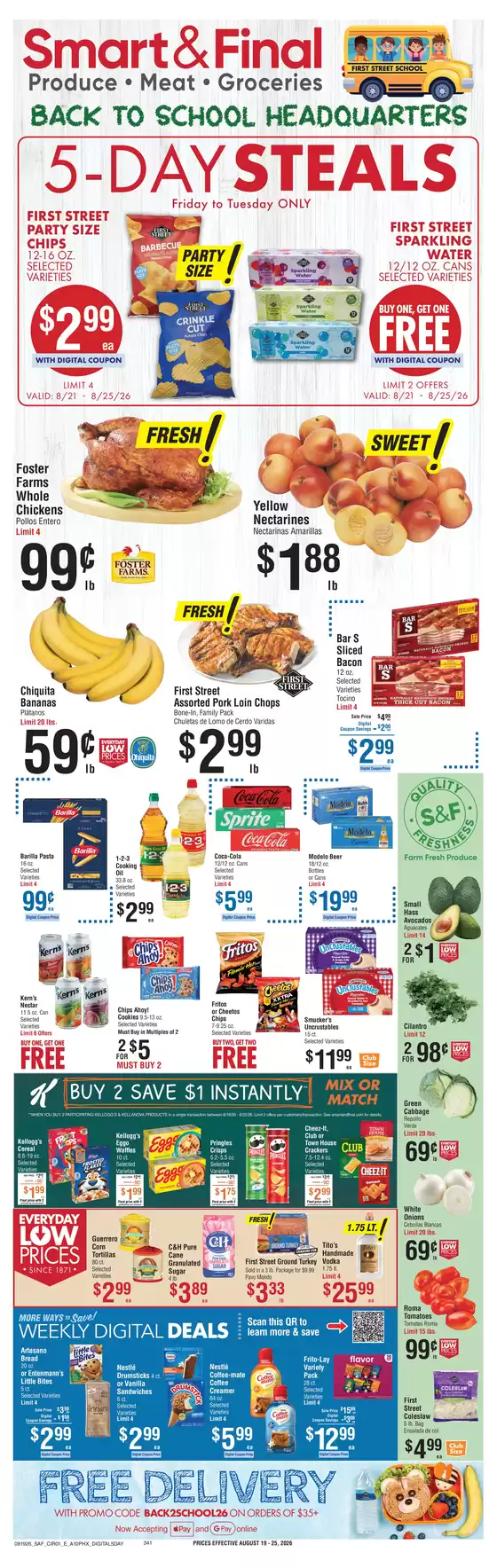 Smart & Final catalogue | Save now with our deals | 2026-08-21T00:00:00.000Z - 2026-08-25T00:00:00.000Z