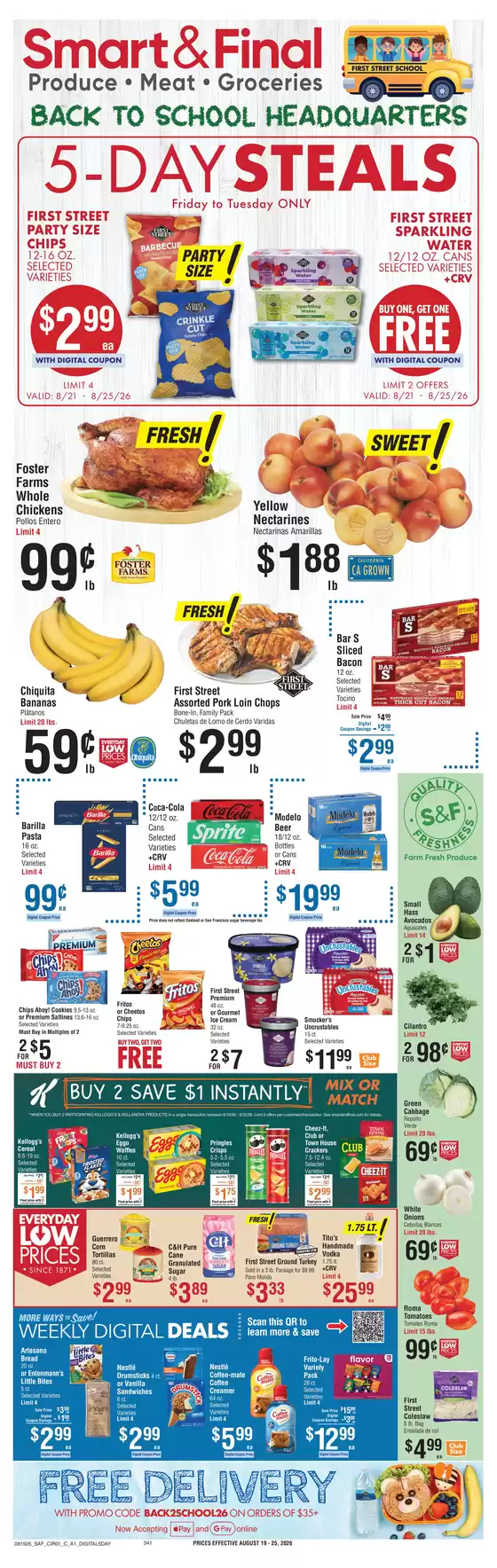 Smart & Final catalogue | Weekly Ad Savings (08/19/2026 - 08/25/2026) | 2026-08-21T00:00:00.000Z - 2026-08-25T00:00:00.000Z