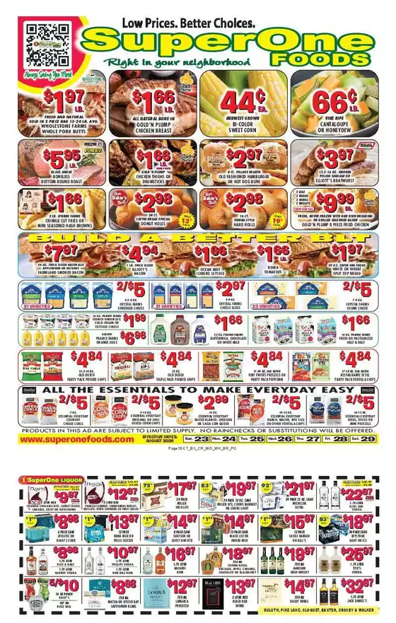 Super One Foods catalogue in Baxter MN | Weekly Ad Savings | 2026-08-08T00:00:00.000Z - 2026-08-29T00:00:00.000Z