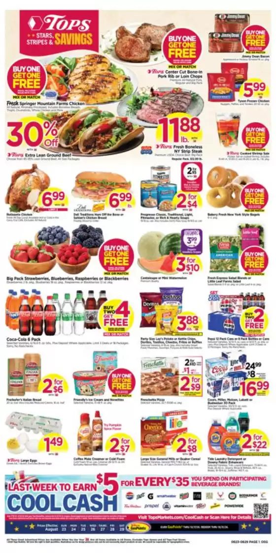 Tops catalogue | Tops weekly ad | 2026-08-23T00:00:00.000Z - 2026-08-29T00:00:00.000Z