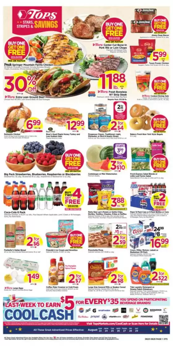 Tops catalogue | Exclusive deals and bargains | 2026-08-23T00:00:00.000Z - 2026-08-29T00:00:00.000Z