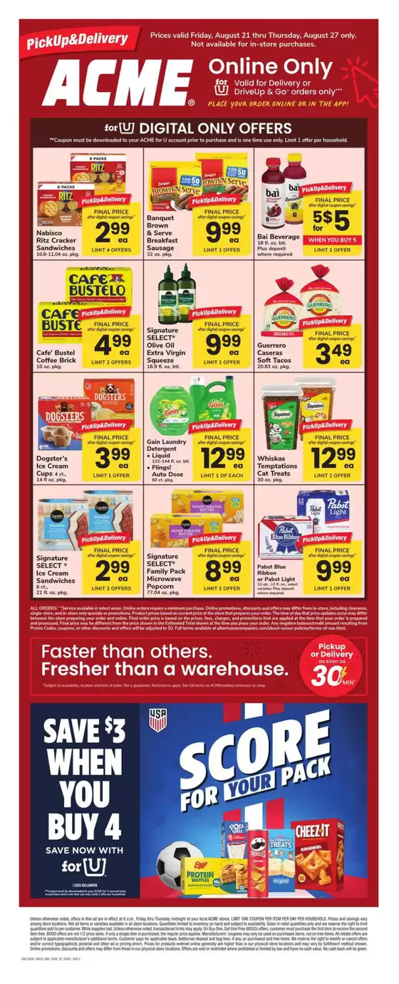 ACME catalogue in Larchmont NY | Acme Markets - SP | 2026-08-21T00:00:00.000Z - 2026-08-27T00:00:00.000Z
