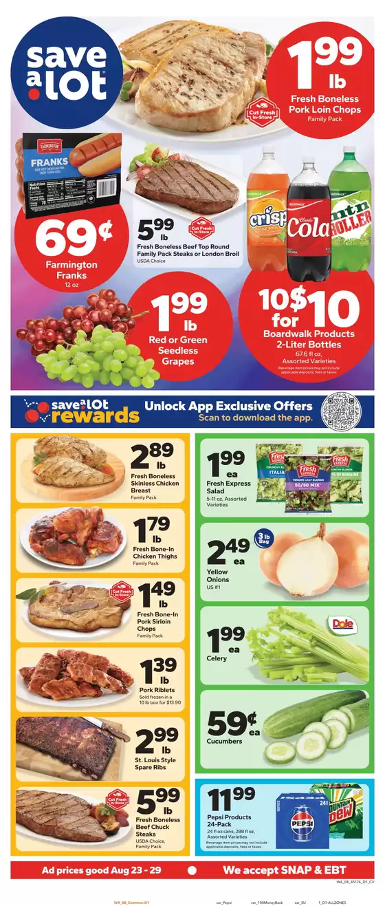 Save a Lot catalogue | Attractive special offers for everyone | 2026-08-23T00:00:00.000Z - 2026-08-29T00:00:00.000Z