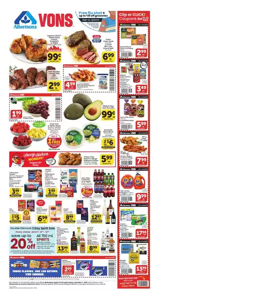 Vons catalogue in Palm Springs CA | Weekly Ad - SoCal | 2026-08-26T00:00:00.000Z - 2026-09-01T00:00:00.000Z