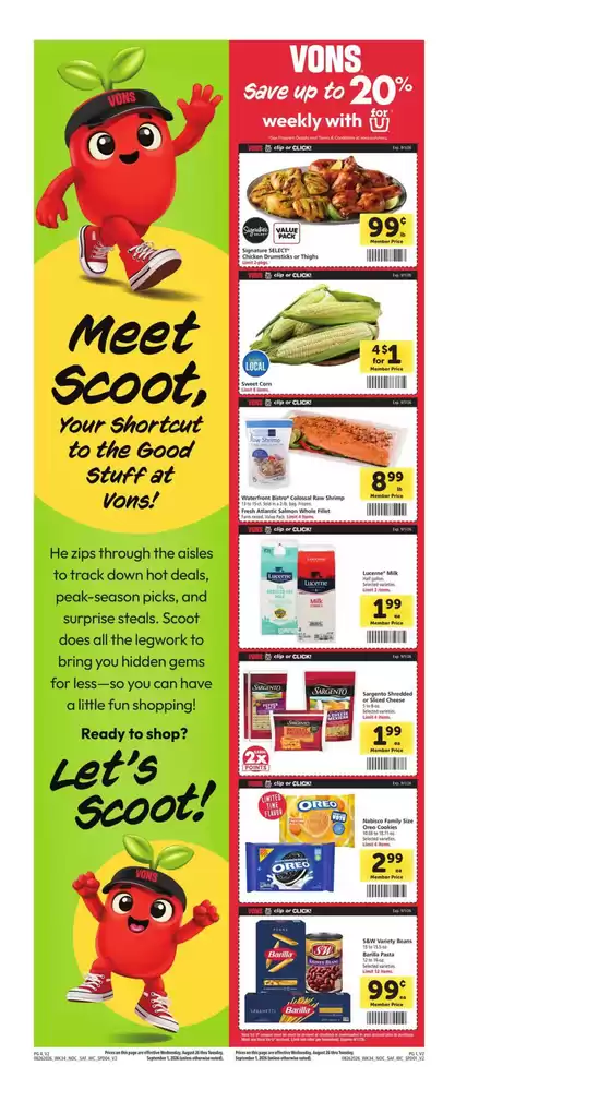 Vons catalogue | Weekly Ad - Norcal | 2026-08-26T00:00:00.000Z - 2026-09-01T00:00:00.000Z