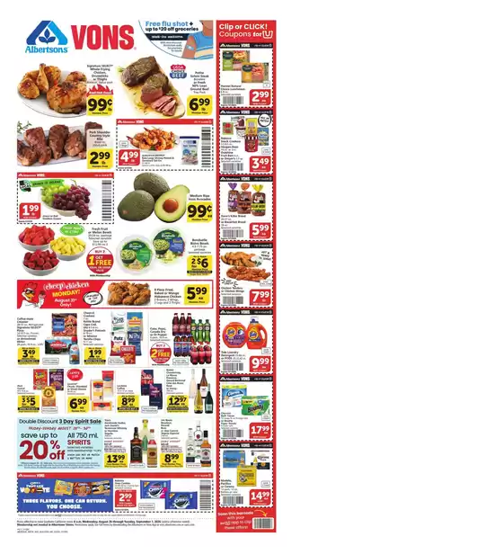 Vons catalogue in San Diego CA | Weekly Ad - SoCal | 2026-08-26T00:00:00.000Z - 2026-09-01T00:00:00.000Z