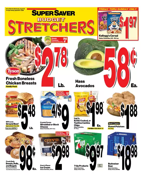 Super Saver catalogue | Great offer for bargain hunters | 2026-08-26T00:00:00.000Z - 2026-09-01T00:00:00.000Z