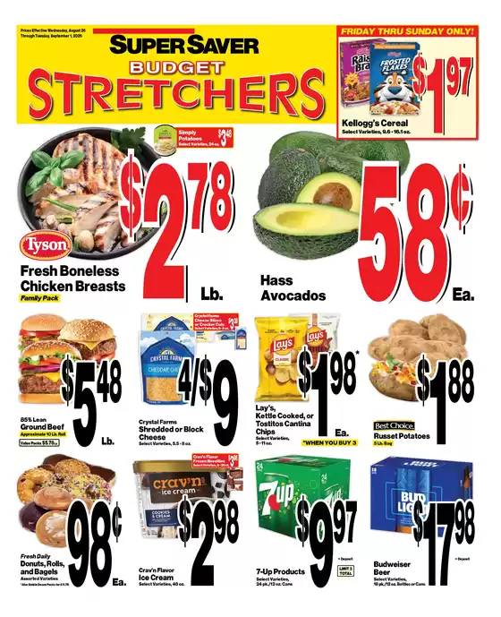 Super Saver catalogue | Attractive special offers for everyone | 2026-08-26T00:00:00.000Z - 2026-09-01T00:00:00.000Z