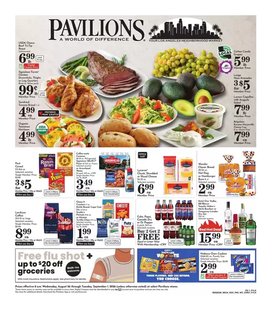 Pavilions catalogue | Weekly Ad | 2026-08-26T00:00:00.000Z - 2026-09-01T00:00:00.000Z