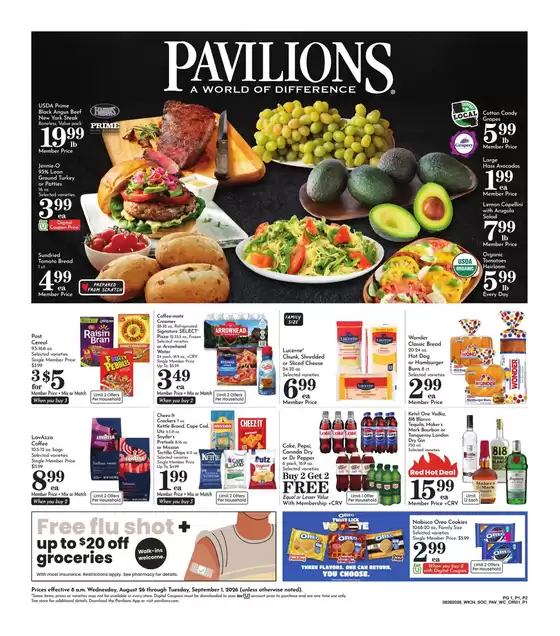 Pavilions catalogue in Vista CA | Weekly Ad | 2026-08-26T00:00:00.000Z - 2026-09-01T00:00:00.000Z