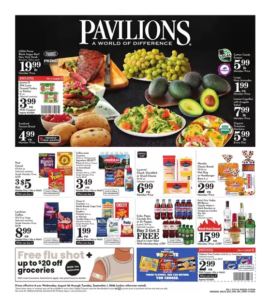Pavilions catalogue in San Diego CA | Weekly Ad | 2026-08-26T00:00:00.000Z - 2026-09-01T00:00:00.000Z