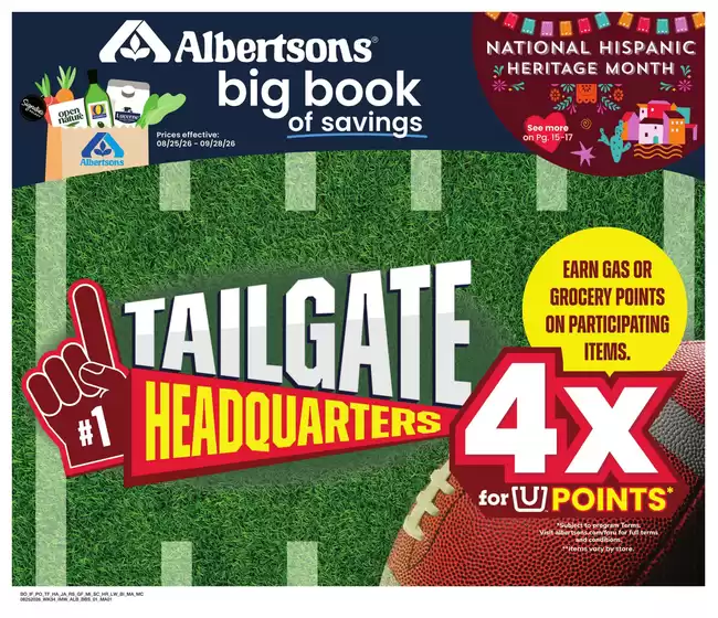 Albertsons catalogue | Great offer for bargain hunters | 2026-08-25T00:00:00.000Z - 2026-09-28T00:00:00.000Z
