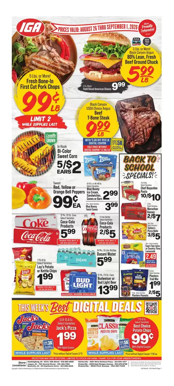IGA catalogue | Top offers for all bargain hunters | 2026-08-26T00:00:00.000Z - 2026-09-01T00:00:00.000Z