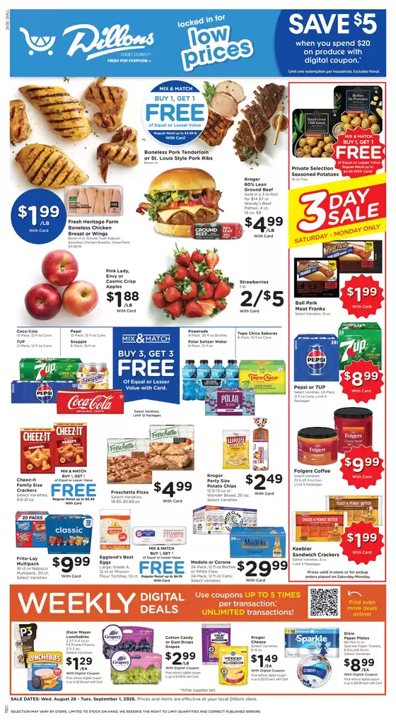 Dillons catalogue | Attractive special offers for everyone | 2026-08-26T00:00:00.000Z - 2026-09-01T00:00:00.000Z