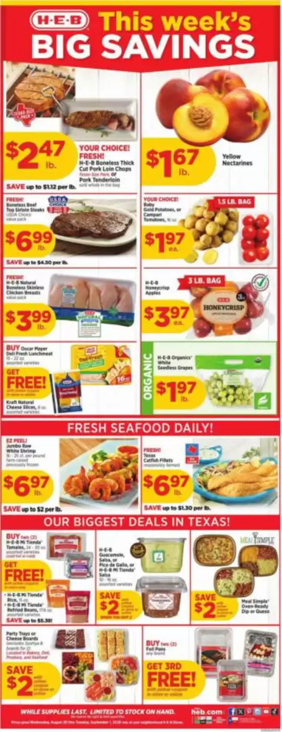 H-E-B catalogue | Weekly Ads H-E-B | 2026-08-28T00:00:00.000Z - 2026-09-03T00:00:00.000Z