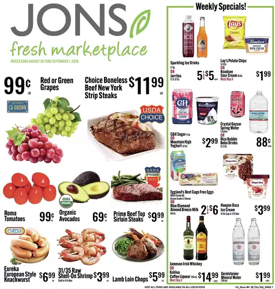 Jons International catalogue | Current bargains and offers | 2026-08-26T00:00:00.000Z - 2026-09-01T00:00:00.000Z