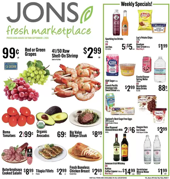 Jons International catalogue | Top deals for all customers | 2026-08-26T00:00:00.000Z - 2026-09-01T00:00:00.000Z