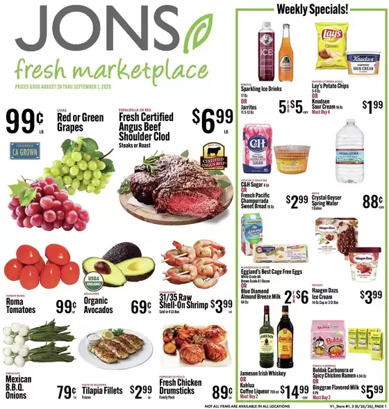 Jons International catalogue | Jons International Weekly Ad | 2026-08-26T00:00:00.000Z - 2026-09-01T00:00:00.000Z