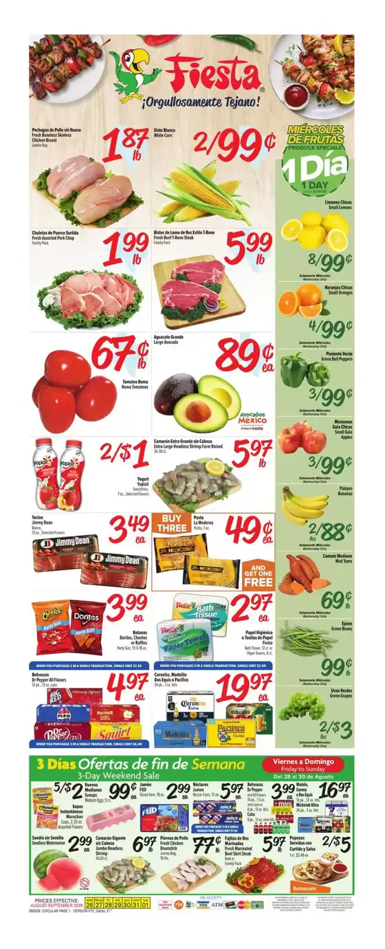 Fiesta Mart catalogue | Top deals for all customers | 2026-08-26T00:00:00.000Z - 2026-09-01T00:00:00.000Z