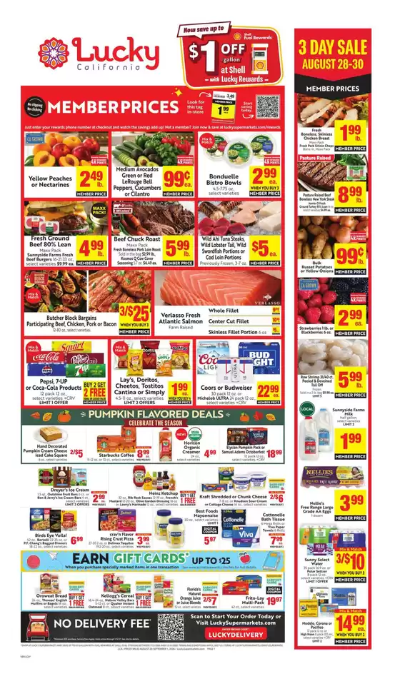 Lucky Supermarkets catalogue in Englewood Cliffs NJ | Weekly | 2026-08-26T00:00:00.000Z - 2026-09-01T00:00:00.000Z