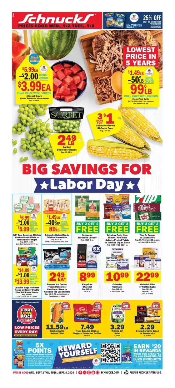 Schnucks catalogue | Exclusive deals for our customers | 2026-09-02T00:00:00.000Z - 2026-09-08T00:00:00.000Z