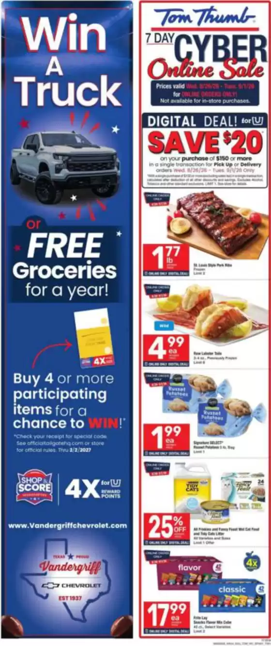 Tom Thumb catalogue in Fort Walton Beach FL | Catalog Tom Thumb | 2026-08-26T00:00:00.000Z - 2026-09-01T00:00:00.000Z